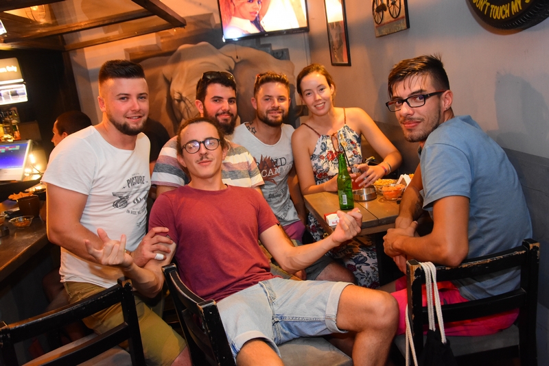 Bar 35 on Saturday Night
